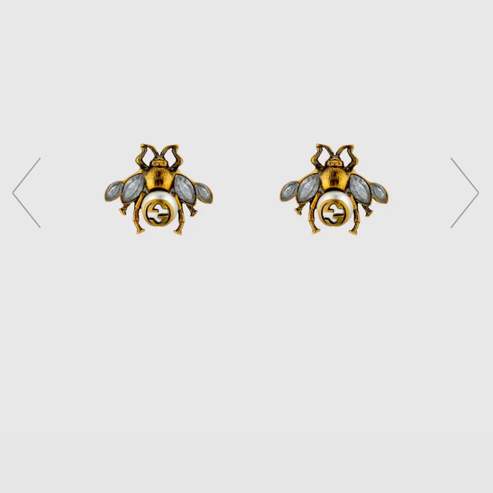 Gucci Bee Earrings - New W Tags w original box and dust bag